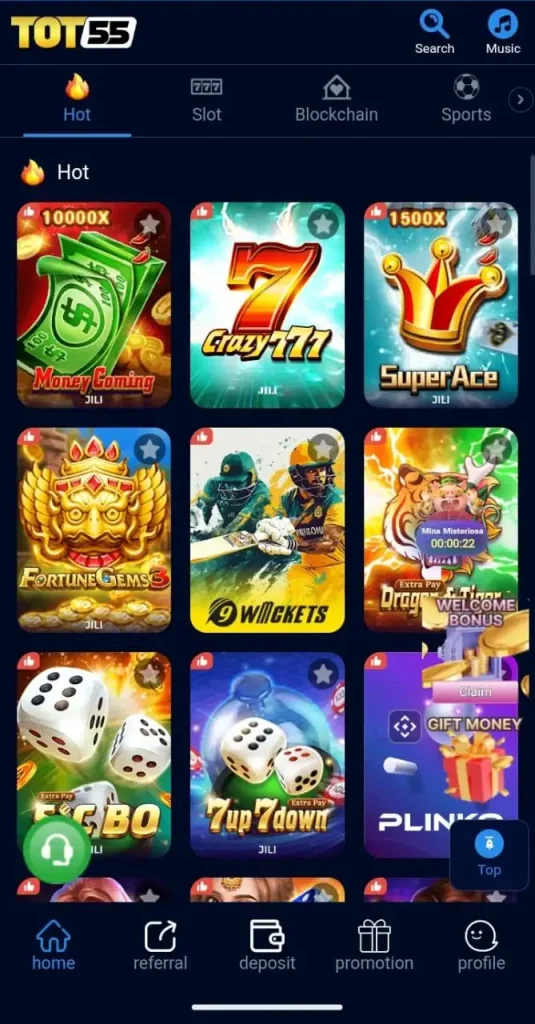 TOT55 Game
